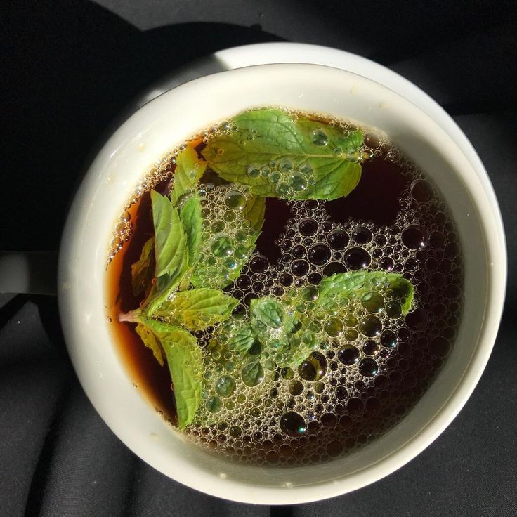 شاي احمر نعناع